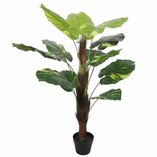 Artificial pothos plant on a pole in pot, 100cm