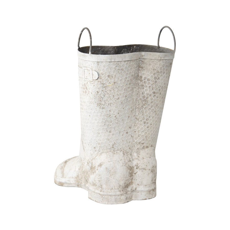 Distressed Gumboots Planter 31cm - Image 2