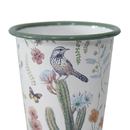 Set 6 Assorted Spring Colour Planters 9cm - Image 2