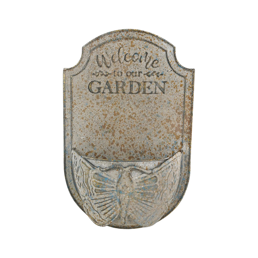 Welcome to Our Garden Wall Planter 23x36cm - Image 2
