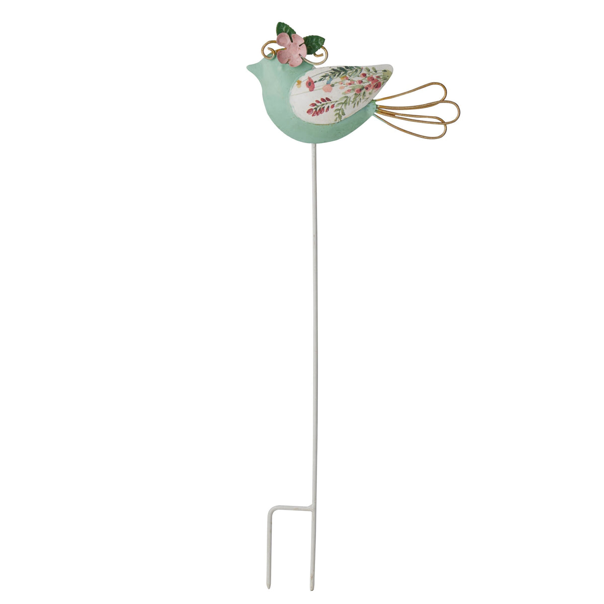 Set 3 Asst Colourful Bird Garden Stakes cm
