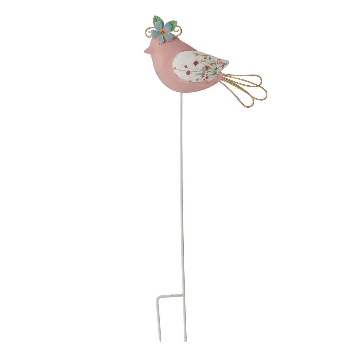 Set 3 Asst Colourful Bird Garden Stakes cm
