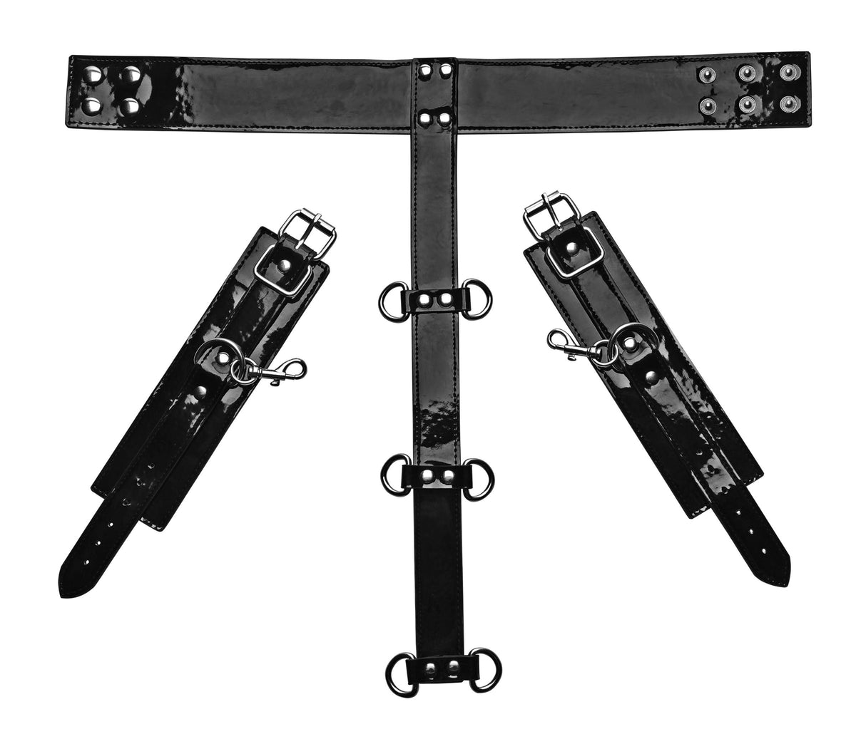 Bound Around Neck to Wrist Restraints