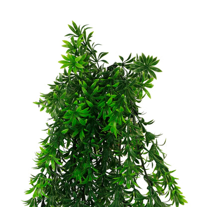 Artificial Hanging Willow Leaf Garland Bush UV Resistant and Fire Rated 18cm x 76cm - Image 2