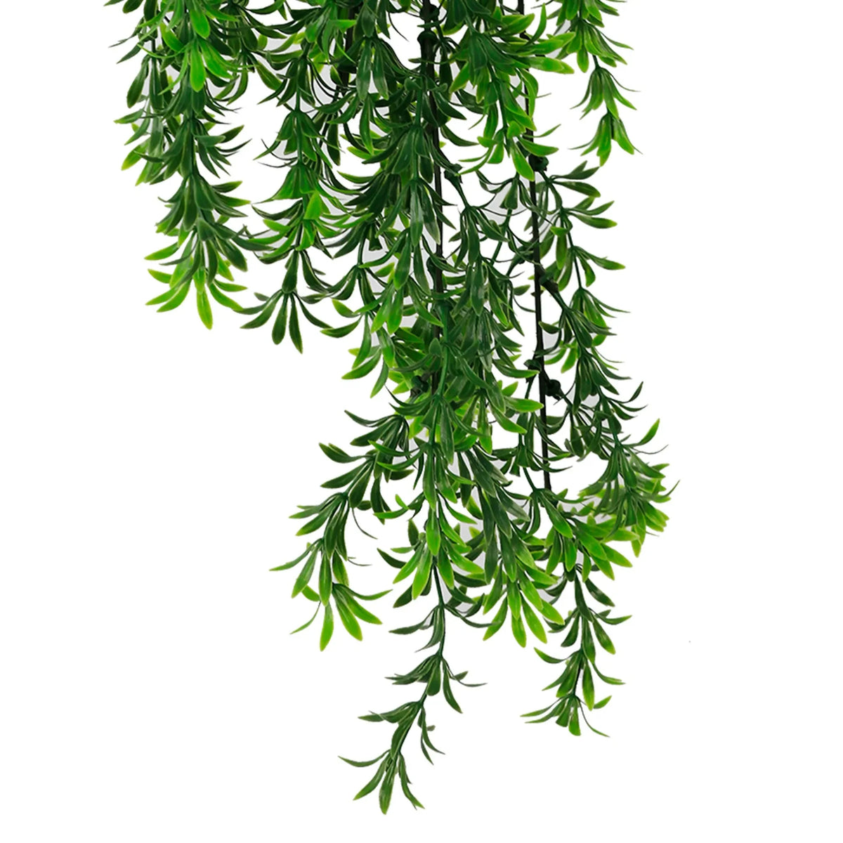 Artificial Hanging Willow Leaf Garland Bush UV Resistant and Fire Rated 18cm x 76cm - Image 3