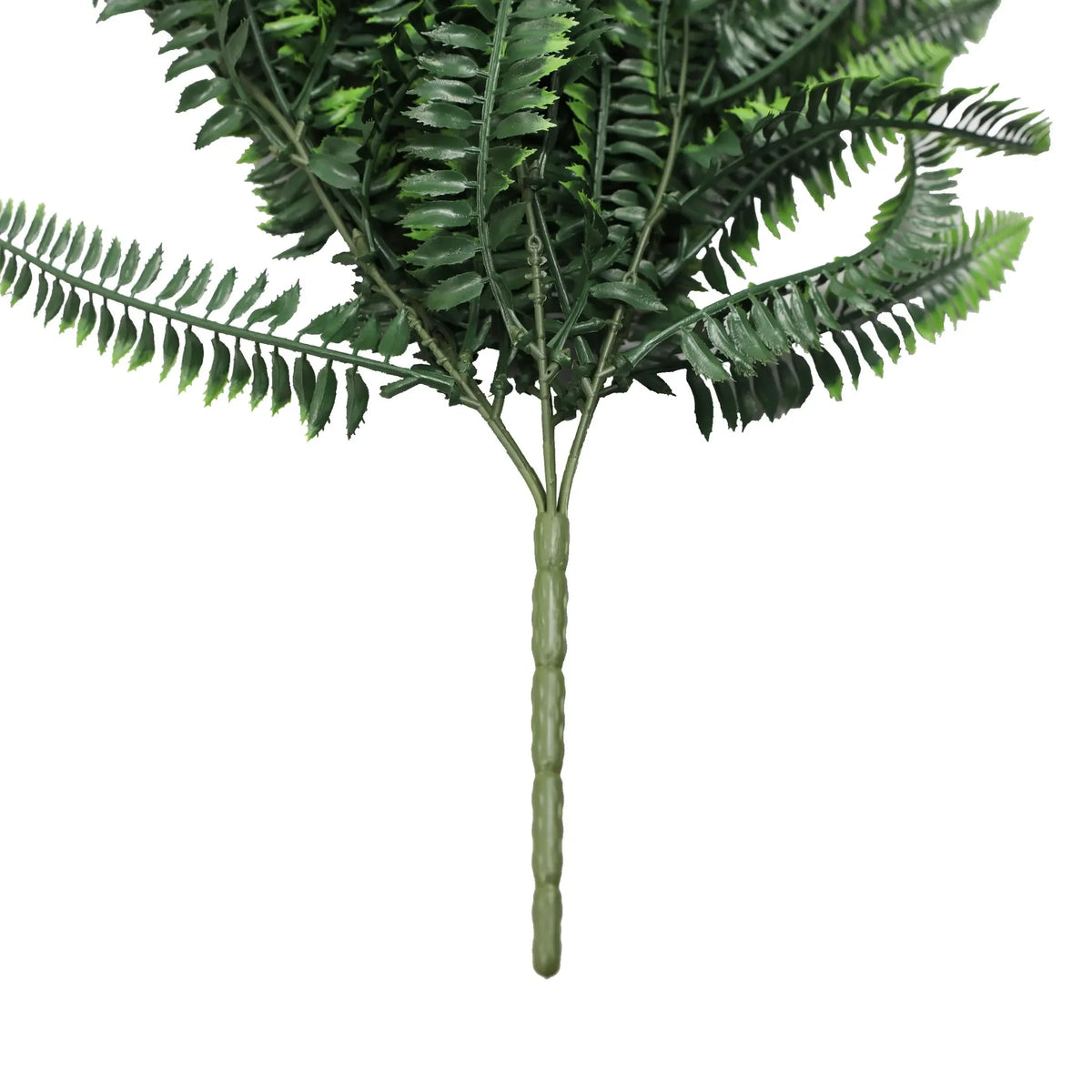 Artificial Hanging Dense Boston Fern Garland Bush UV Resistant and Fire Rated 27cm x 84cm - Image 4