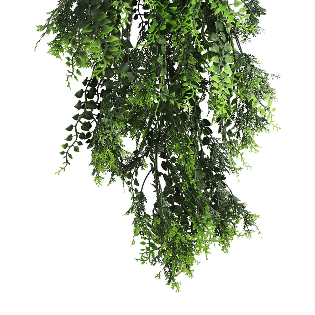 Artificial Hanging Mediterranean Fern Vine UV Resistant and Fire Rated 22cm x 76cm - Image 3