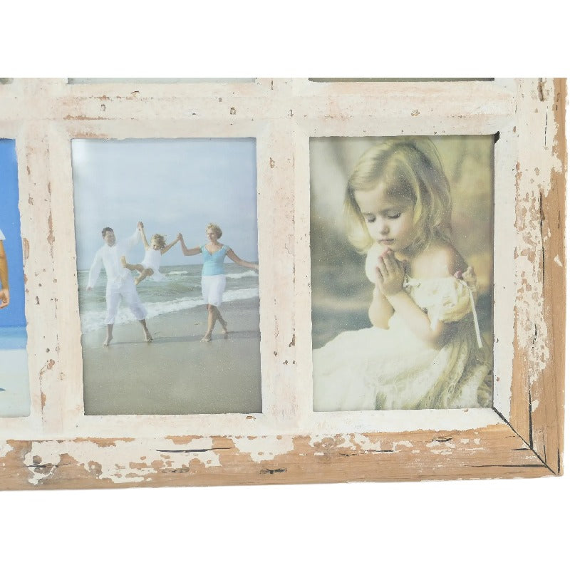 Beach House 'Window' 9 Pic 4x6in Photoframe 53cm - Image 2