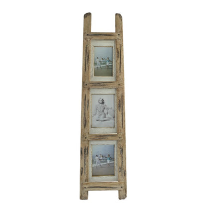 Handcrafted 'Ladder' Floor / Wall 4x6in/5x7in Photoframe 90cm