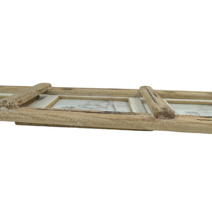 Handcrafted 'Ladder' Floor / Wall 4x6in/5x7in Photoframe 90cm - Image 4