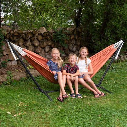 Vivere Brazilian Style Sunbrella Hammock - Coral