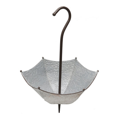 Embossed Umbrella Hanging Planter 59cm - Image 3
