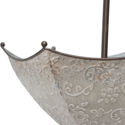 Embossed Umbrella Hanging Planter 59cm - Image 5