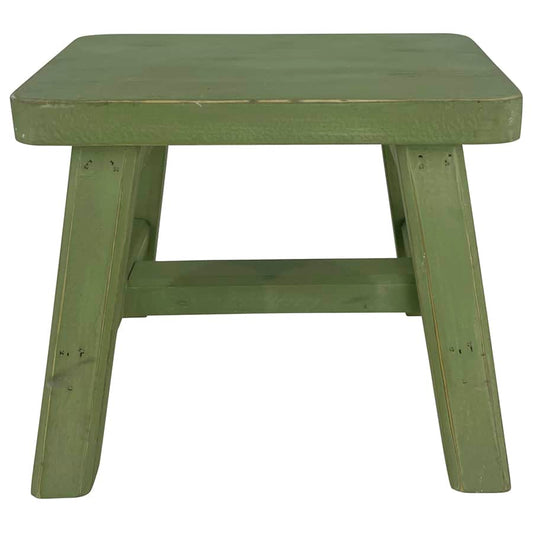 Antique Green Milking Stool 27cm