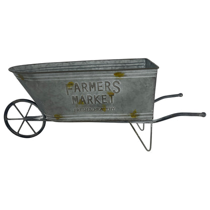 Farmers Market Decorative Wheelbarrow / Planter 49cm - Image 2