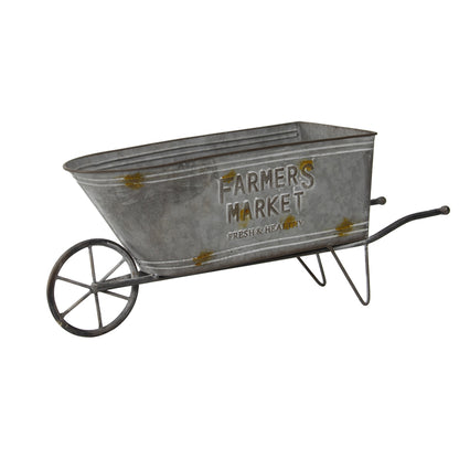 Farmers Market Decorative Wheelbarrow / Planter 49cm - Image 3