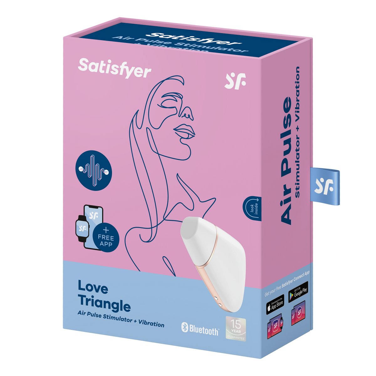 Satisfyer Love Triangle White