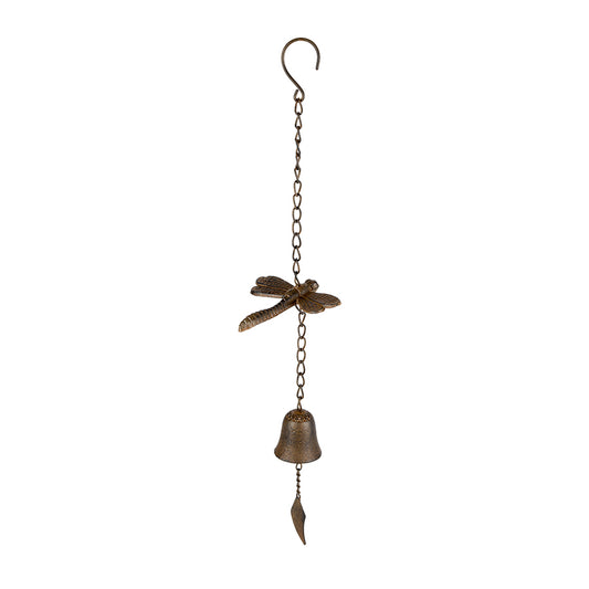 Dragonfly Wrought Iron Bell 60cm