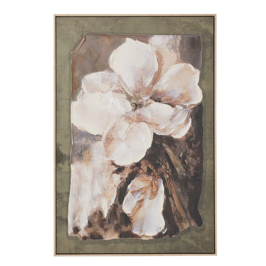 Moody Abstract Floral Wall Art 122cm