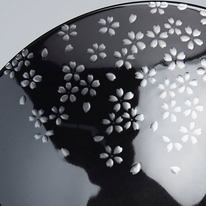 Bowl 25cm Silver Sakura Design - Image 5