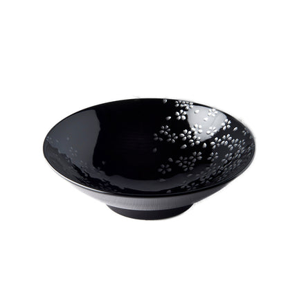 Bowl 25cm Silver Sakura Design - Image 2