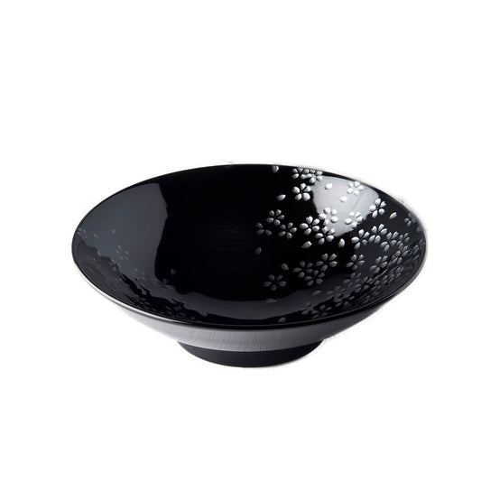 Bowl 25cm Silver Sakura Design - Image 2