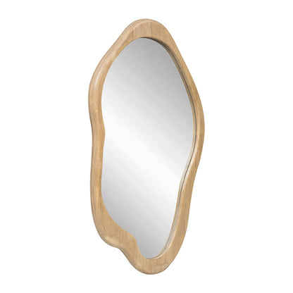Mid-Century Asymmetric Wall Mirror 54x90cm - Image 2