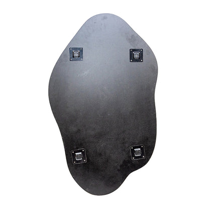 Mid-Century Asymmetric Wall Mirror 54x90cm - Image 3