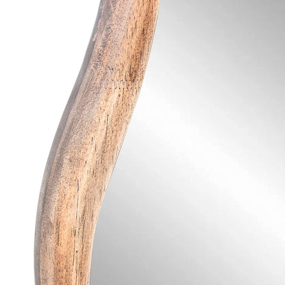 Mid-Century Asymmetric Wall Mirror 40x70cm - Image 3