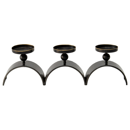 Elementals Three Arch Pillar Candle Holder 48cm - Image 3