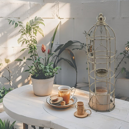 Feature Hanging / Table-Top Lantern 58cm - Image 2