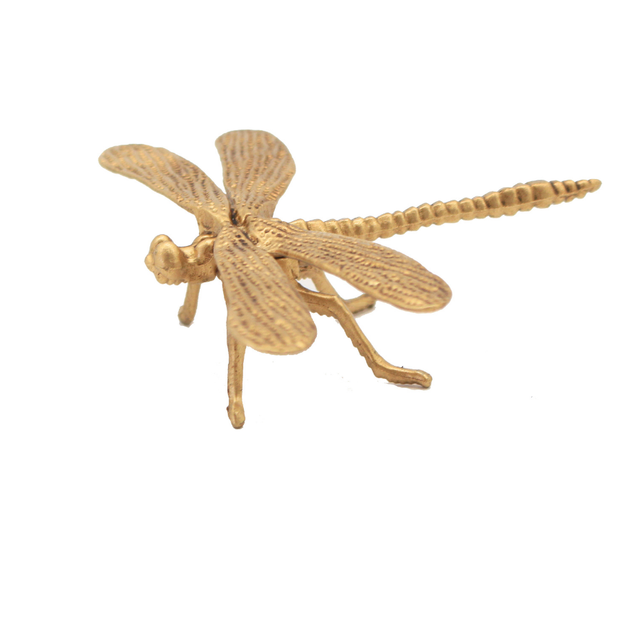 Dragonfly Sculpture Gold 3cm
