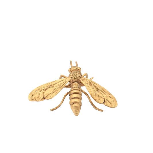 Bug Sculpture Gold 11cm