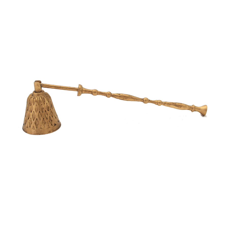 Candle Snuffer Gold 20cm