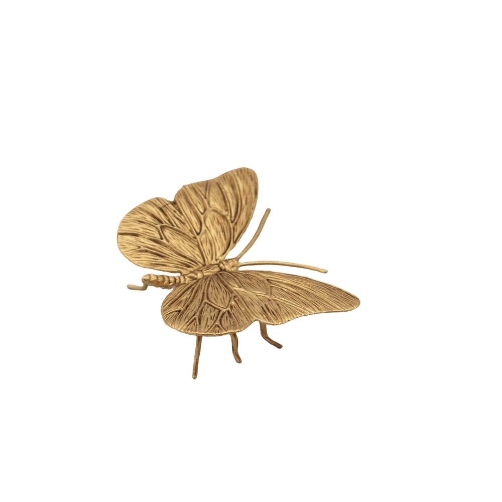 Butterfly Sculpture Gold 3cm