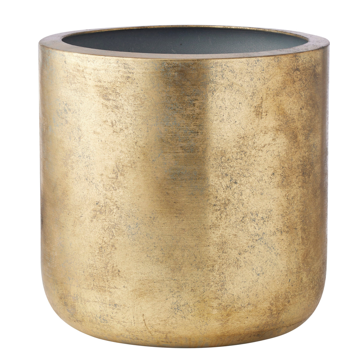 Set 2 Nested Brushed Gold Pots 40cm