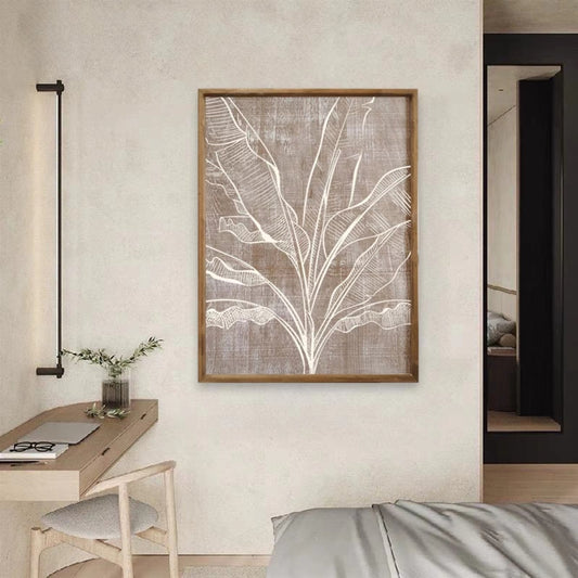 Lantania Palm Wall Art 90cm