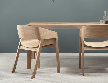 Lasu Dining Table - Natural Oak -  200cm X 100cm - by TON