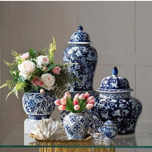 Tall Trellis Ginger Jar 46cm - Image 2