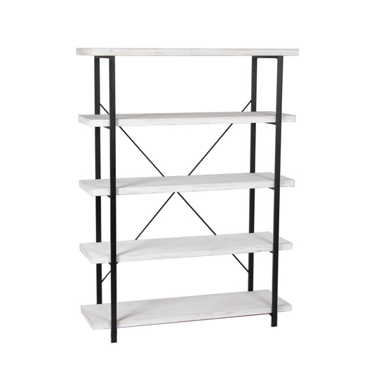 Hamptons Style 5 Tier Shelf Unit 162cm