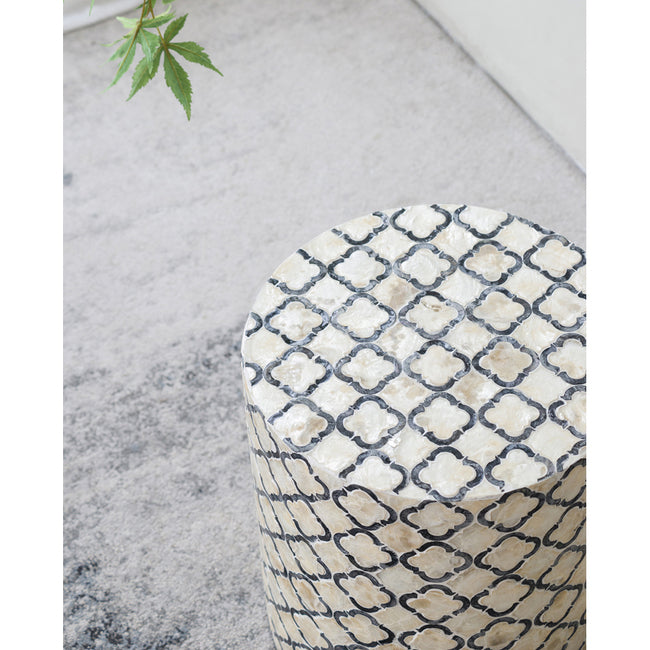 Geometric Patterned Stool