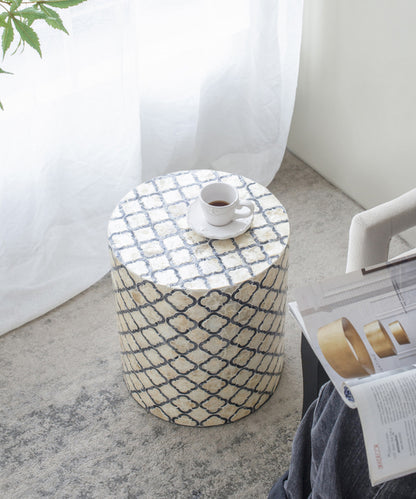 Geometric Patterned Stool