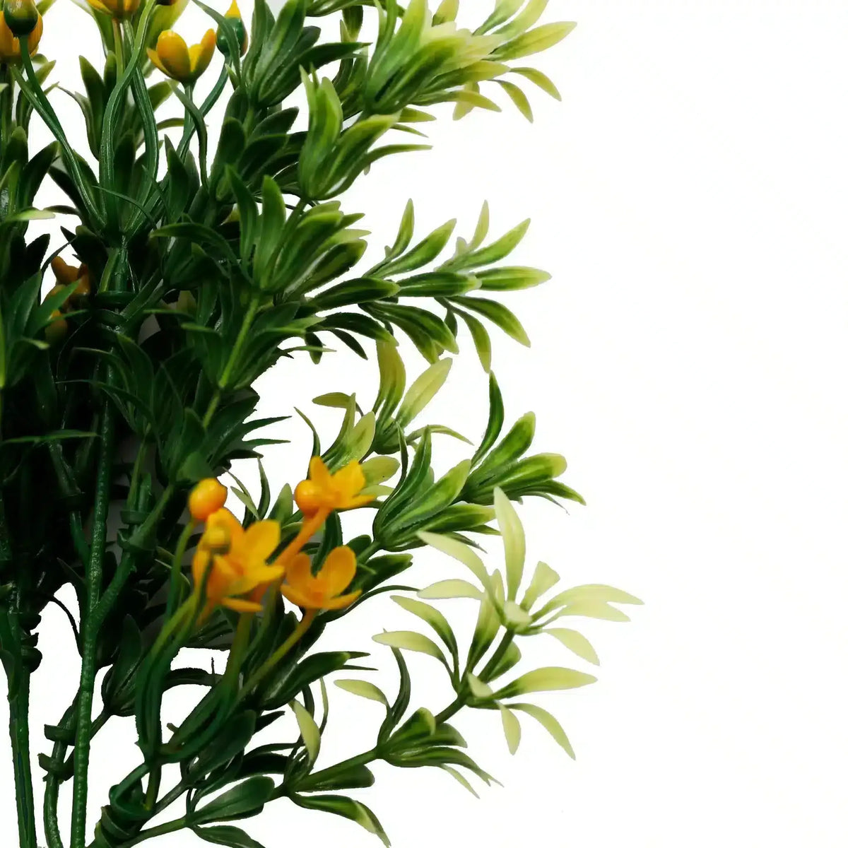 Artificial Dwarf Japanese Golden Yew UV Resistant 27cm - Image 5