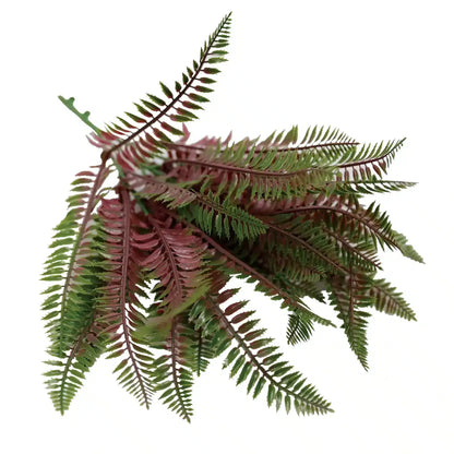 Artificial Royal Purple Fern Stem UV Resistant 33cm - Image 4