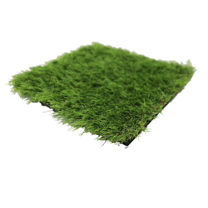 9 Pieces of Interconnecting Artificial Grass Decking Tiles (UV Resistant) 30cm x 30cm - Image 3