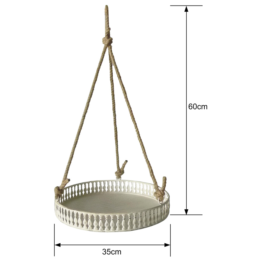 Martinique Round Hanging Planter 60cm - Image 3
