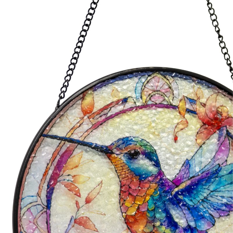 Bird Stained Glass Sun Catcher 35cm - Image 2