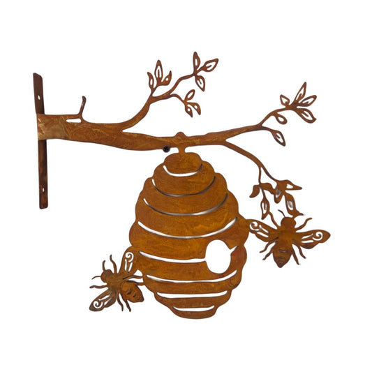 Screw On Bee Hive On Branch 29cm
