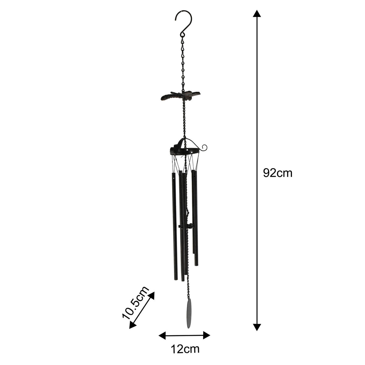 Hanging Dragonfly Wind Chime 27cm - Image 4