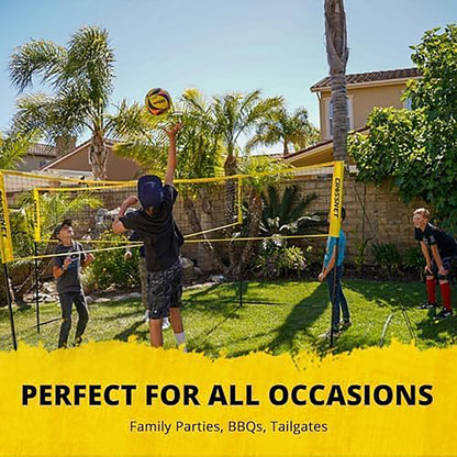 Vivere Crossnet 4-Square Volleyball Game